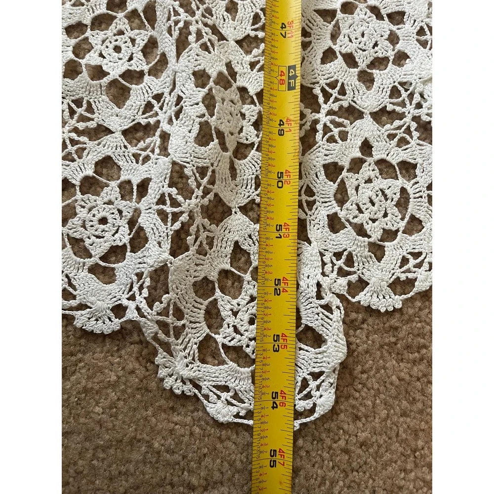 3 Vintage Crocheted Table Runners/Dresser Scarves
